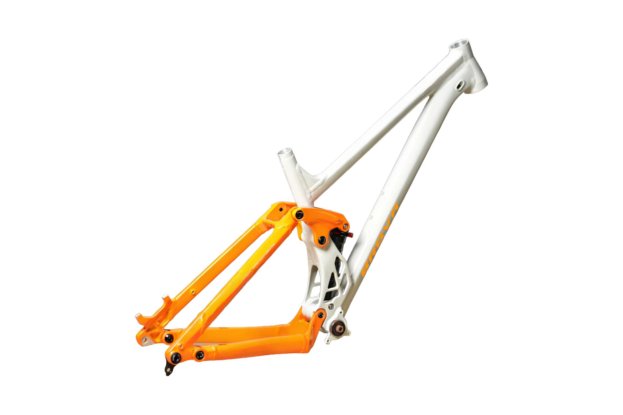 BRHM0143 6061 Aluminum Full Suspension MTB Frame 115mm Travel