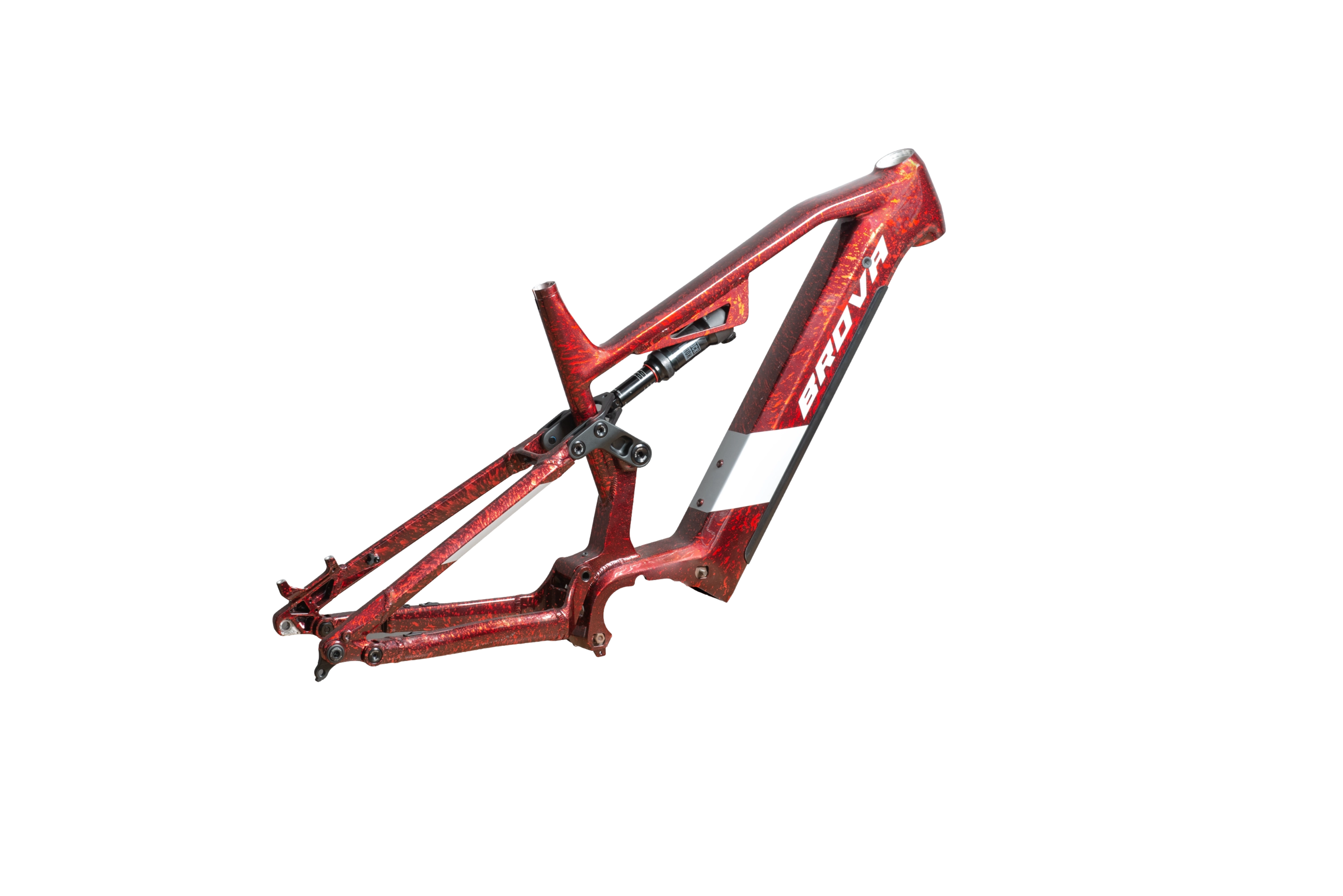 BRHM0072 6061 Aluminum Full Suspension E-MTB Frame 160mm Travel BOSCH G5